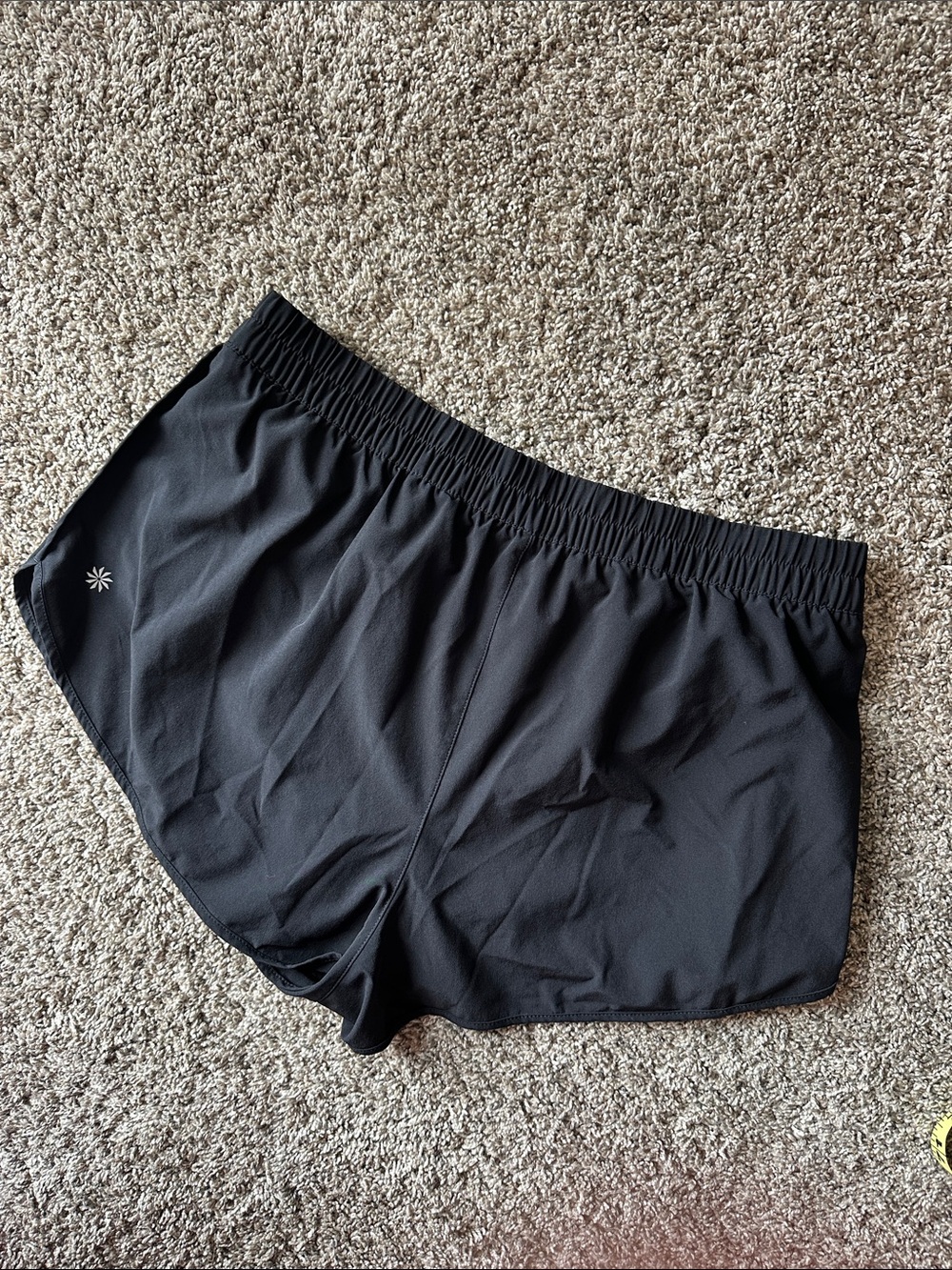 Athleta Black Speedwork Performance Shorts Medium - Picture 8 of 9